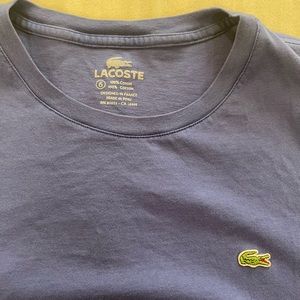Lacoste shirt size medium